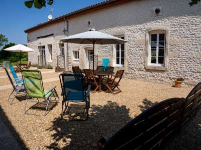 © Façade Terrace Piscine Rez-de-chaussée ouvert Rez-de-chaussée ouvert Chambre prinipalle Salle de bain attenant Chambre 2 Chambre 3 salle de bain familiale Aire de jeu Abri à la piscine Jardin