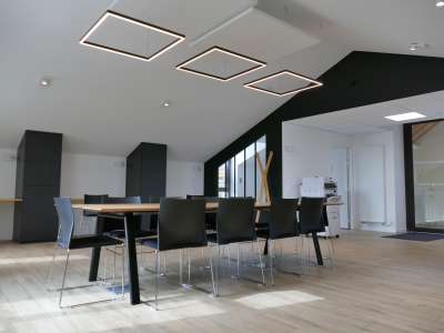 © L'espace coworking de la pépinière d'entreprises de Jonzac