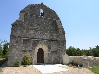 © La chapelle Notre-Dame-des-Dons à Linière, commune de Bédenac