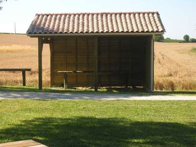© La halte équestre de Jarnac-Champagne à l'étang du Parc Barabeau