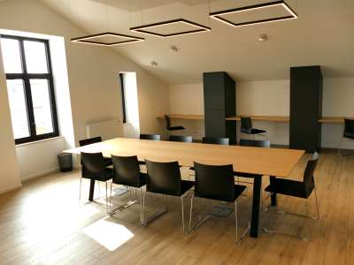 © L'espace coworking de la pépinière d'entreprises de Jonzac