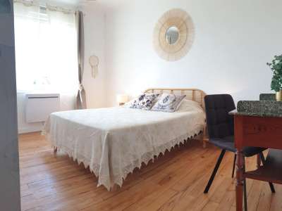© chambre nature Maison Kennebiz_Jonzac