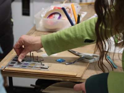 © Photo The Glassisters - Atelier Vitrail - Blandine Drouet_Jonzac