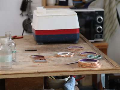 © Photo The Glassisters - Atelier Vitrail - Blandine Drouet_Jonzac