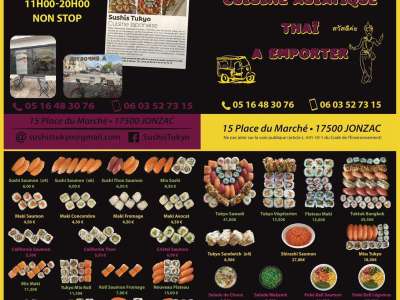 © restaurant Sushis Tukyo_Jonzac
