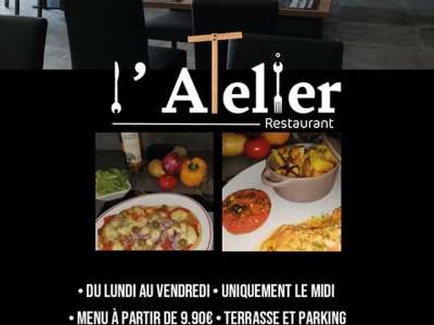 © l'Atelier Restaurant à Pons