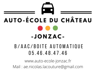 © visuel Auto-école du château_Jonzac