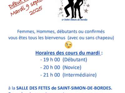 © Club Danse Country_Saint-Simon-de-Bordes