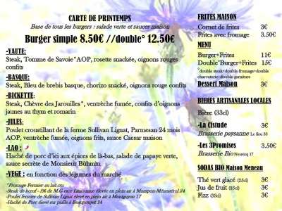 © Food truck Master of burger à Montguyon