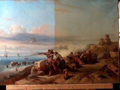 © Restauration de tableau