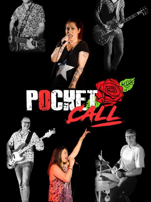 Concert de rock par Pocket Call - Estivales de Haute-Saintonge Le 8 juin 2024