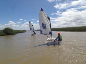 Stage voile légère progression