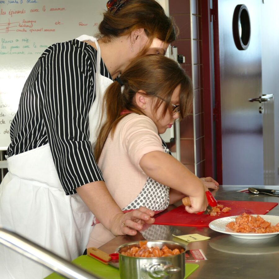 Cuisine parents enfants Maison de la vigne et des saveurs