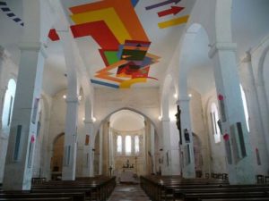 Fresque église Jarnac Champagne