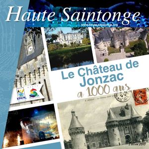 Brochure du patrimoine sur l'histoire du château de Jonzac