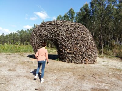 Oeuvre de Land Art à Mysterra