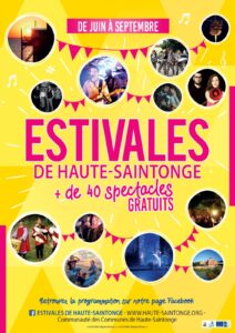 Consulter le programme des Estivales de Haute-Saintonge 2022