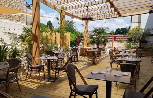 restaurants avec terrasse à Jonzac, Pons et en Haute Saintonge
