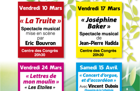 affiche prélude au printemps 2023 à Jonzac