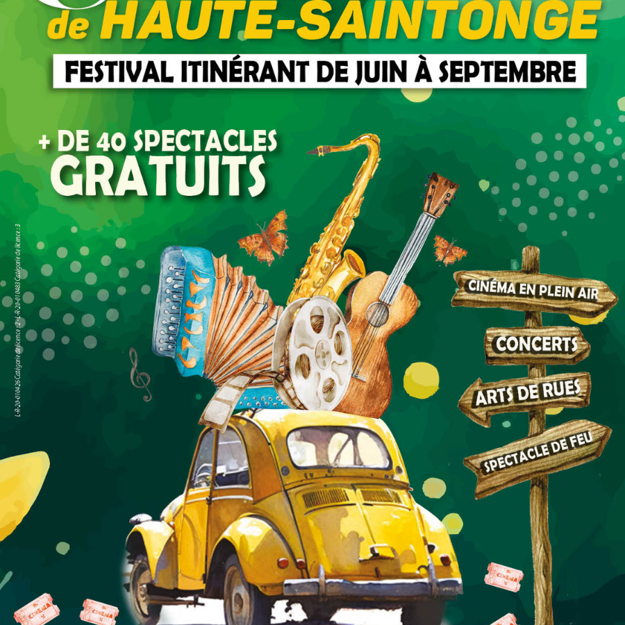 Vignette menu vers le programme des estivales de haute-saintonge 2023