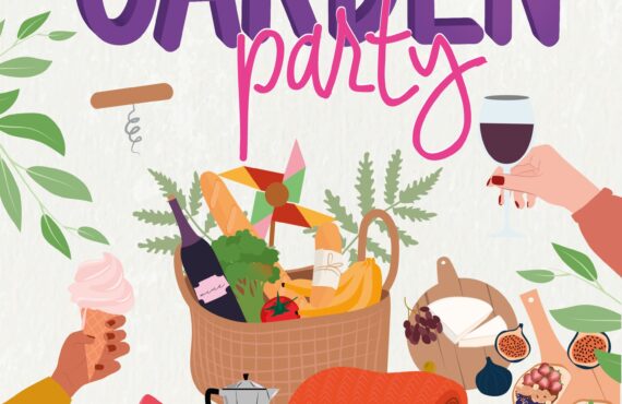 affiche garden party 2023 - Jonzac