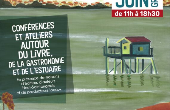 affiche du salon du livre et de la gastronomie de Vitrezay