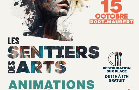 affiche animations sentiers des arts 2023