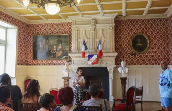 Visite guidée du château 2023 ©E Mouillade
