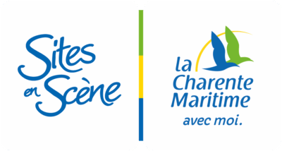 Logo sites en scène département 17 charente maritime 2025