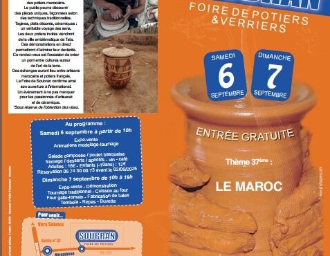 soubran Foire aux Potiers 2025 Recto