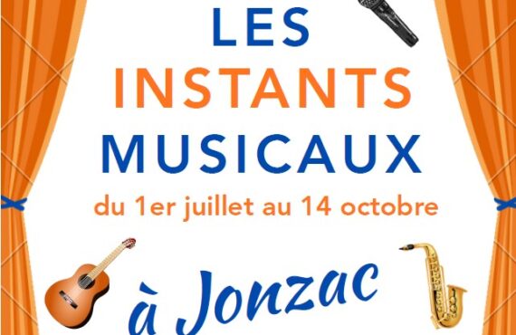 affiche programme des Instants Musicaux de Jonzac 2026