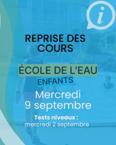 Visuel reprise des cours aux Antilles de Jonzac à la rentrée de septembre 2026