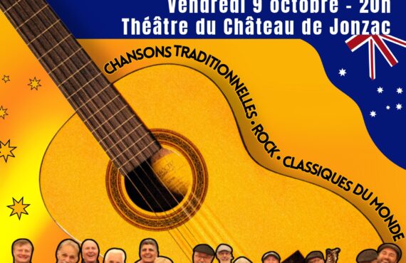 affiche Concert Sunshine Coast Guitar Orchestra à Jonzac