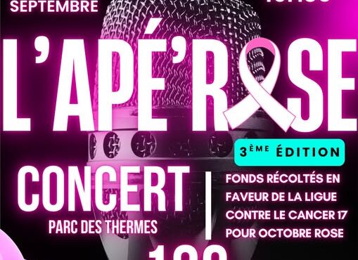 affiche Apérose des thermes de jonzac 2026