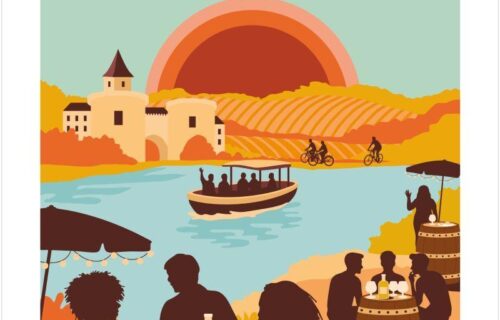 affiche congrès Destination Vignobles 2026 à Cognac